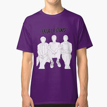 Load image into Gallery viewer, Wallows Band Members Outline T Shirt Wallows Band Nothinghappens Alternative Indie Pleaser Areyouboredyet Sidelines
