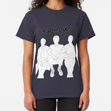 Load image into Gallery viewer, Wallows Band Members Outline T Shirt Wallows Band Nothinghappens Alternative Indie Pleaser Areyouboredyet Sidelines
